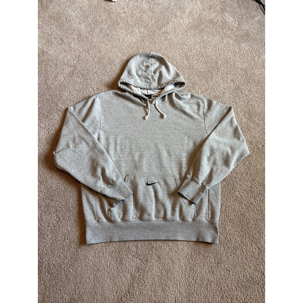 Y2K Center Pocket Swoosh Men’s Nike Hoodie Size Large